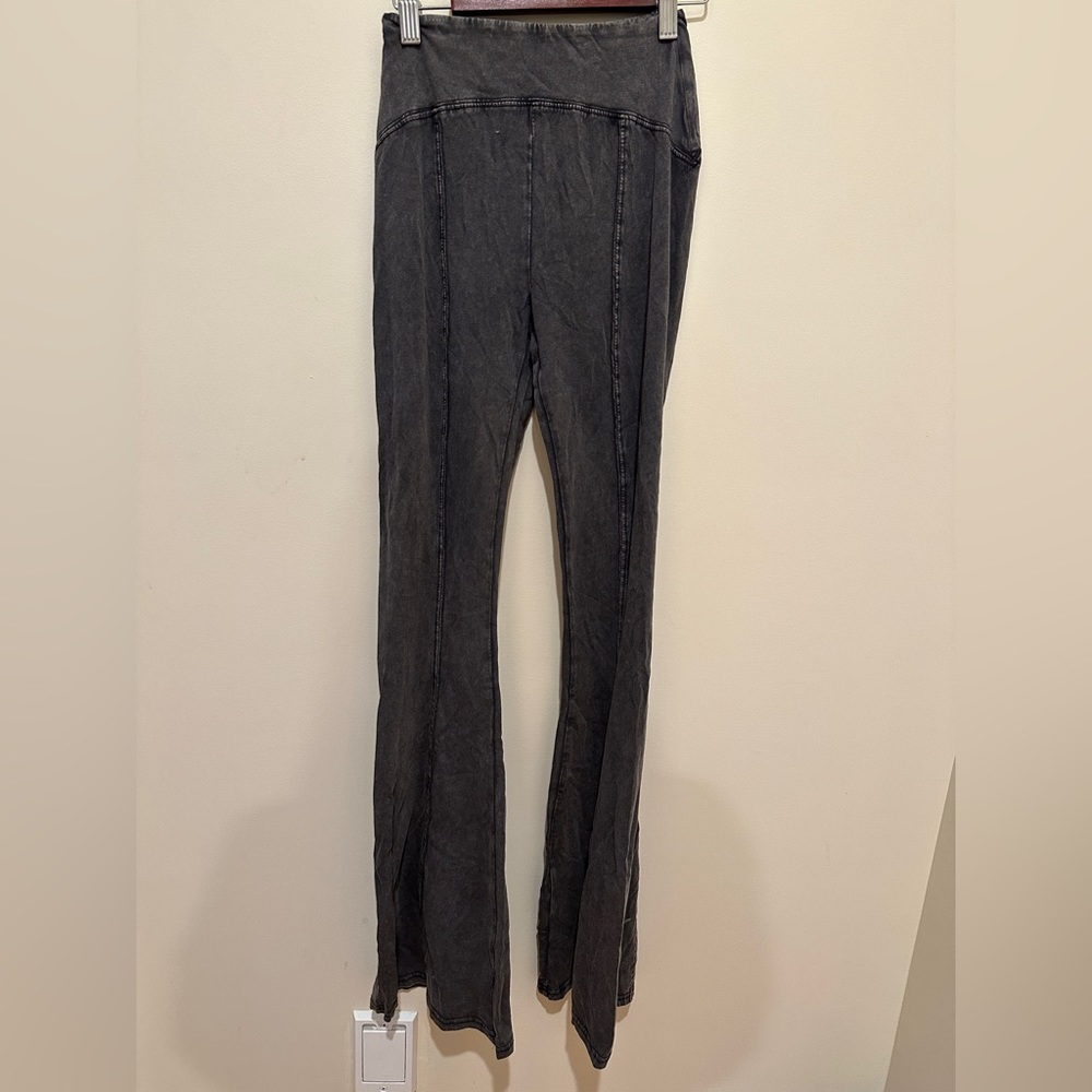 Brand new with tag Urban Outfitters washed black & gray bootcut leggings